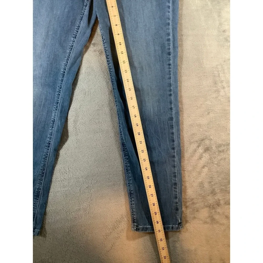LC Lauren Conrad Women's Size 16 Skinny Jeans Medium Wash Blue Stretch Denim